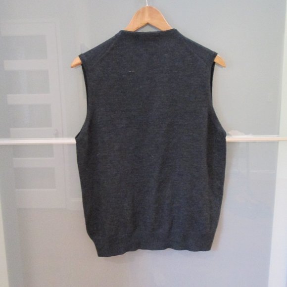 Emidio Tucci Sweater Vest Wool Blend NWOT - Picture 3 of 4
